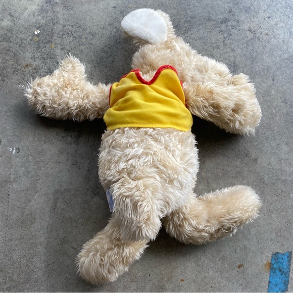 Vintage Francesca 15” Plush Le Mutt Dog Stuffed Animal 1980 Rare w/shirt - Picture 4 of 9